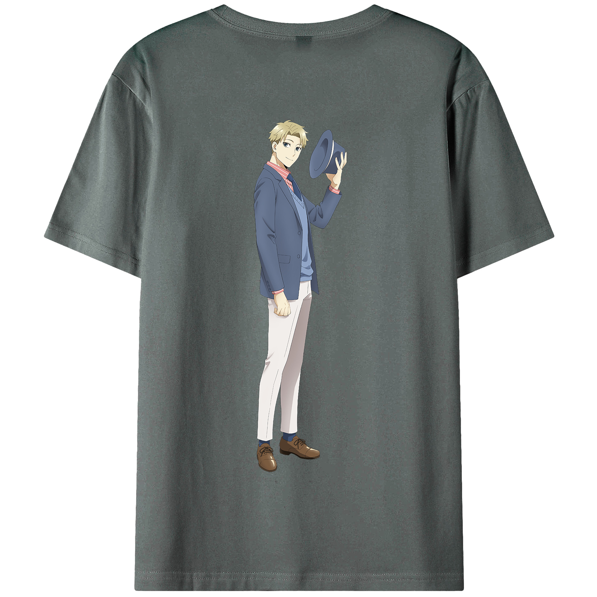 （画像用） SPY×FAMILY间谍家家酒 綿100％半袖Tシャツ（背面プリント）
